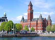 Waterfront view at Helsingborg