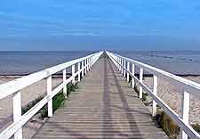 Photo of the pier at Ribersborg Beach (Ribersborgs Kallbadhus)