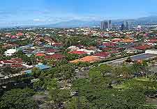 Aerial city photograph