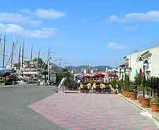 Photo of Marmaris waterfront dining in the sunshine