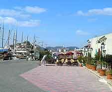 Photo of Marmaris waterfront dining in the sunshine