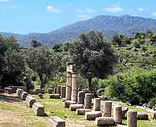 Picture of ancient ruins at Kaunos, near Dalyan