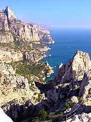 Further picture of the Calanque rock formation