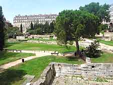 Picture of the Jardin des Vestiges (Garden of Ruins)