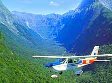 Image showing scenic sightseeing flight
