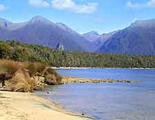 Lake Manapouri photograph, situated directly south of Milford Sound