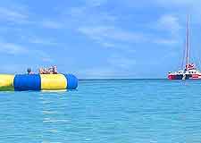 Image showing fun coastal activities at Cornwall Beach