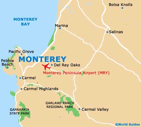 Monterey map