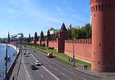 Picture of roads near the Kremlin