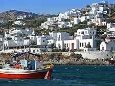 Coastal picture, showing houses and lodging