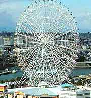Image of the Ferris wheel at Nagoya Port