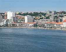 View of Luanda coastline, capital of Angola