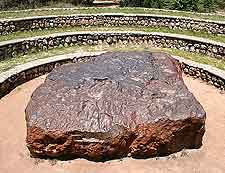 Picture of the Hoba Meteorite