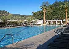 Image of local hotel swimming pool
