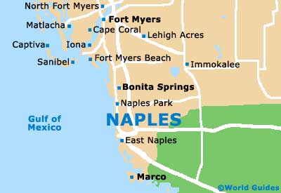 Small Naples Map