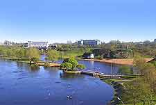 View across Narva river