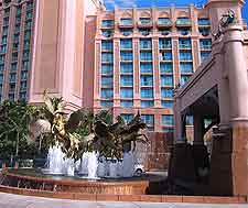 Picture of fountain outside of the Atlantis Resort, Paradise Island