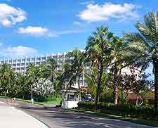 Photo showing the front of the Atlantis Resort