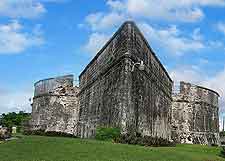 View showing Fort Fincastle, Elizabeth Avenue, Bennet's Hill, Nassau