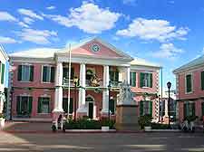 Government House photograph, standing on Duke Street, Nassau
