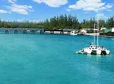 Image of the Fresh Creek area of Andros, nearby Nassau