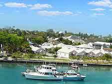 View of the Potter's Cay Market