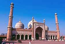 Summer picture of the Jama Masjid mosque