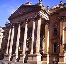 Photo of the Newcastle's Theatre Royal facade