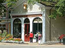 Close-up photo of the Apothecary