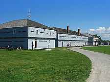 Different view of the Fort George National Historic Site