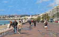 Photo showing the Promenade des Anglais
