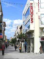 Image of shoppers on the main street