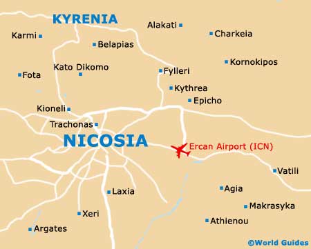 Nicosia map