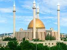 Picture of Abuja's eye-catching National Mosque