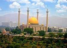 Photograph showing the Abuja National Mosque / Nigerian National Mosque
