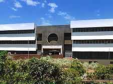Image showing the modern architecture of the Obafemi Awolowo University, Ile-Ife, Osun, Nigeria