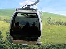 Photo of cable cars at the Obudu Mountain Resort in Nigeria