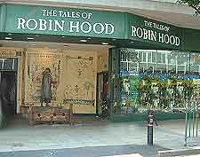 Nottingham Tourist Attractions: Picture of the Tales of Robin Hood