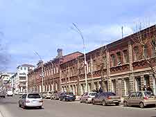 Photo showing central road