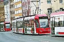 Image showing electric trams