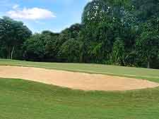 Photo of sandy bunker at the Sandals Golf and Country Club