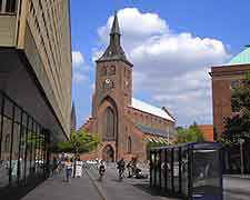 Picture showing Cathedral of King Canute the Holy (Saint Knuds Kirke)