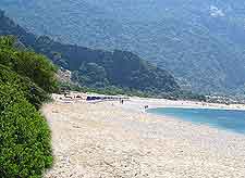 Photo showing sandy beachfront of Oludeniz