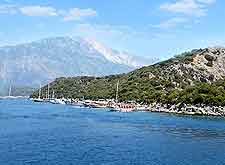 Image of the rocky coastline