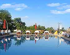 Image of outside hotel swimming pool