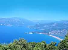 View across the neighbouring village of Dalyan