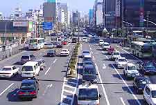 Osaka Airport (KIX) Directions: Photo of city highway