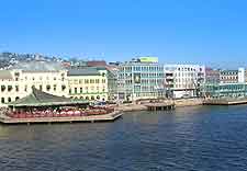 Picture showing the Drammen waterfront