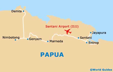 Small Papua Map