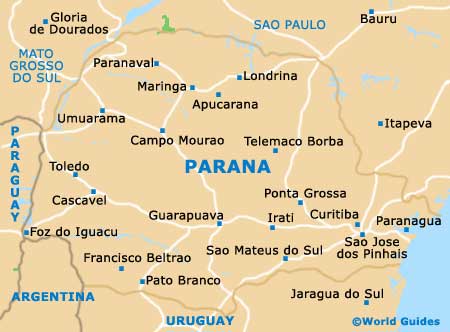 Parana map